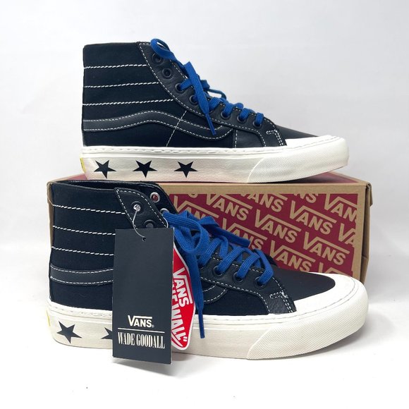Vans Shoes - Vans Sk8 Hi 138 Decon Canvas Leather Black Skateboarding Women's S VN0A3MV16BD